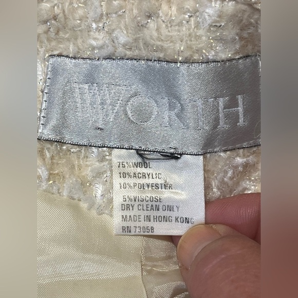 Worth Collective Gold Thread Tweed Jacket - Picture 9 of 9